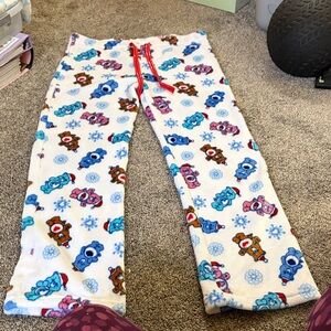 Care Bear Fuzzy Winter Pajamas